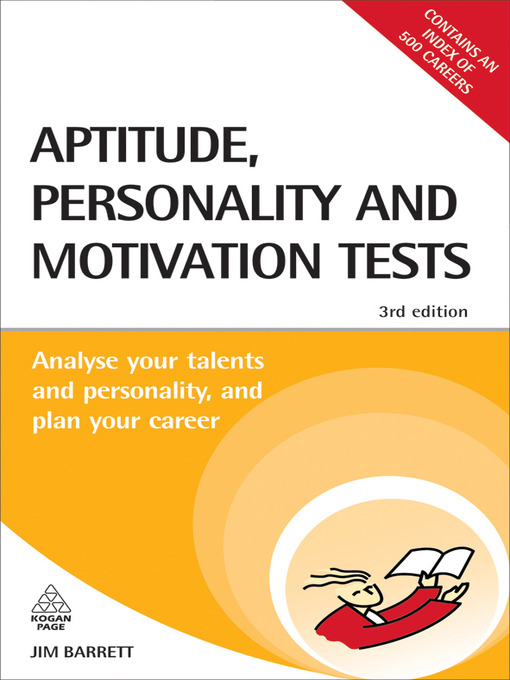 Title details for Aptitude, Personality and Motivation Tests by Jim Barrett - Available